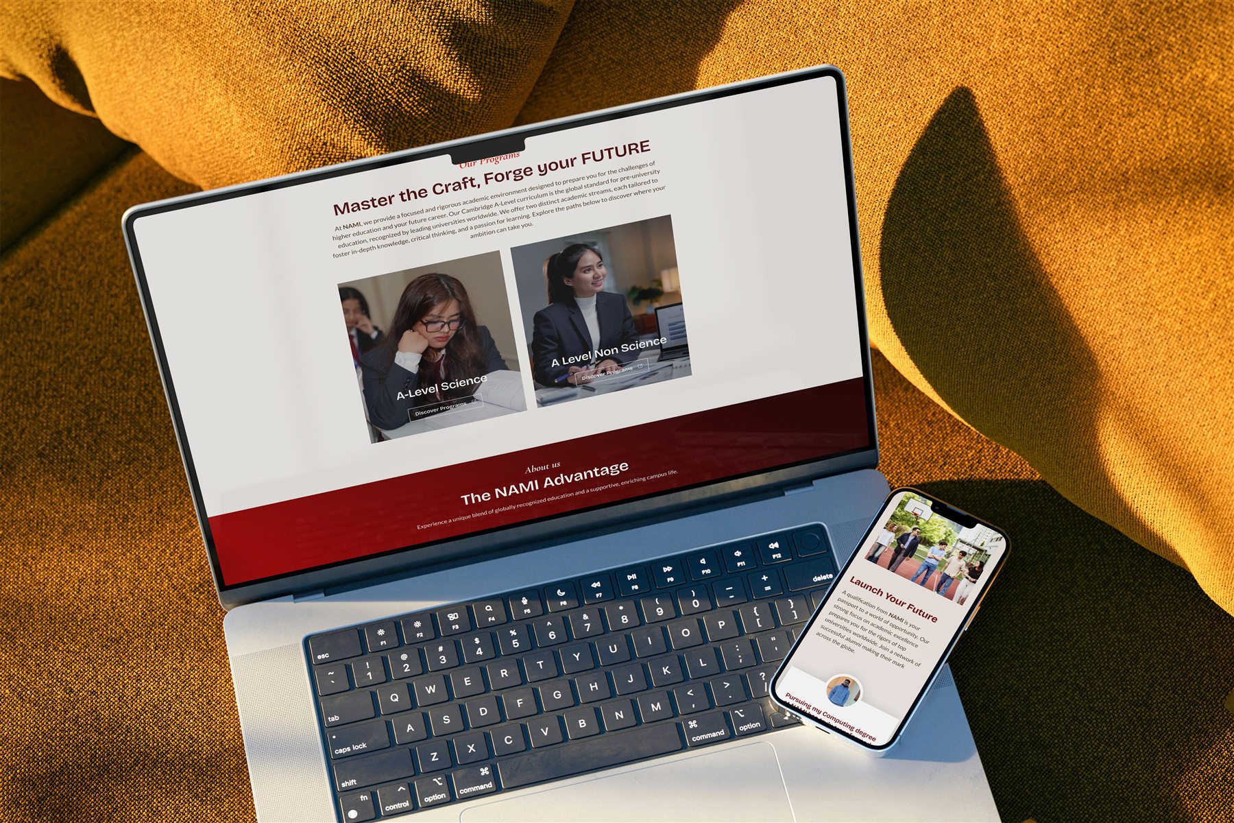 NAMI education websites redesign